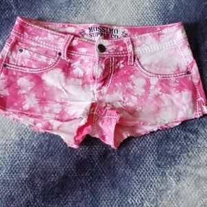 Mossimo tie dye shorts, size 3